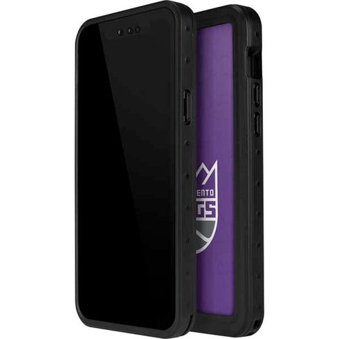 NBA Sacramento Kings Distressed iPhone 15 Waterproof Case